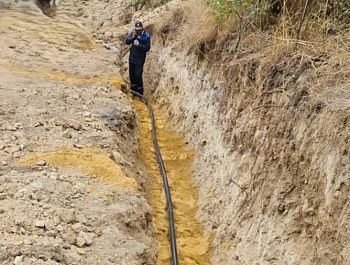 На двух улицах в селе Родное до конца года обновят водопроводод