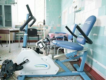 В городской больнице № 9 установили 18 новых аппаратов для медицинской реабилитации