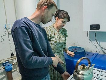 В Орлином газифицируют дома