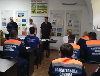 В Спасательной службе Севастополя наградили победителей конкурса «Лучший по профессии»