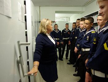 Кадеты Нахимовского училища побывали в Архиве Севастополя