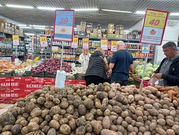 В Севастополе продолжается еженедельный мониторинг цен: за неделю снизились цены на картошку, капусту, лук, морковь и свеклу