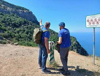 Спасатели провели тренировки на участках Большой Севастопольской тропы