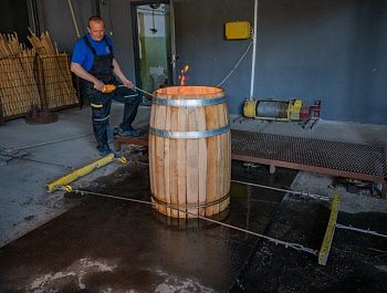 На севастопольском бондарном производстве наладили выпуск высокотехнологичных винных бочек из российского дуба для виноделен по всей стране